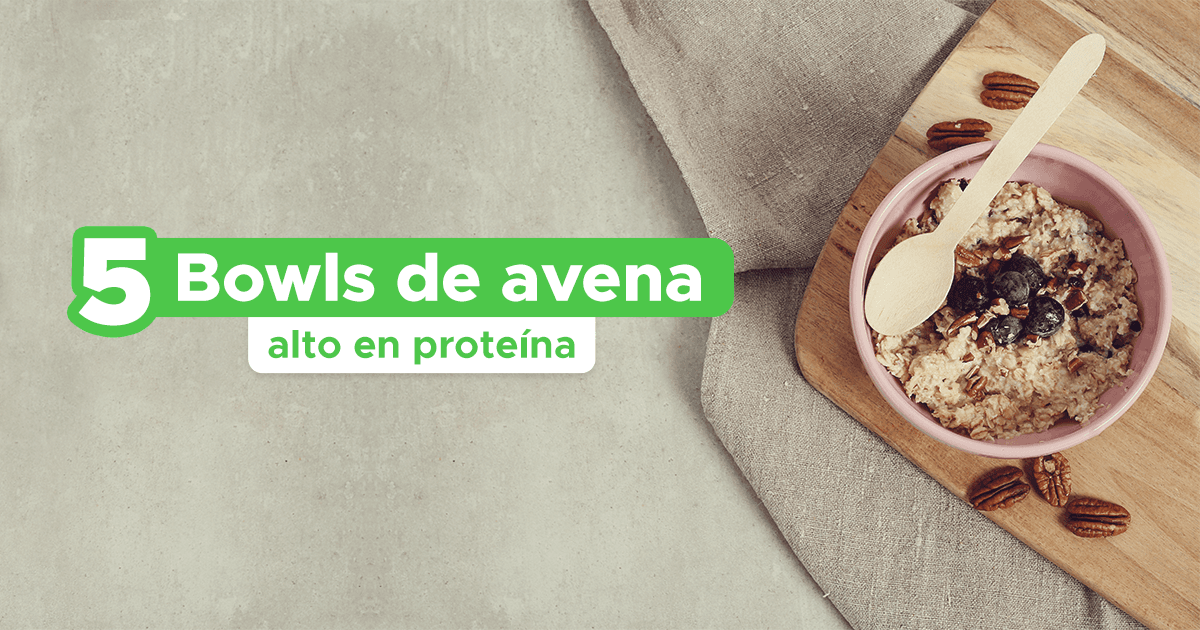 5 bowls de avena