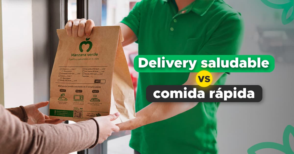 Delivery saludable vs comida rápida: ¿Realmente hay tanta diferencia?